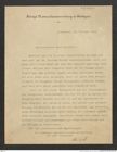 Nachlass Franz Steindachner, Brief von K. Lampert an Franz Steindachner (23.02.1912), Inv.Nr. 284.04, Seite 1